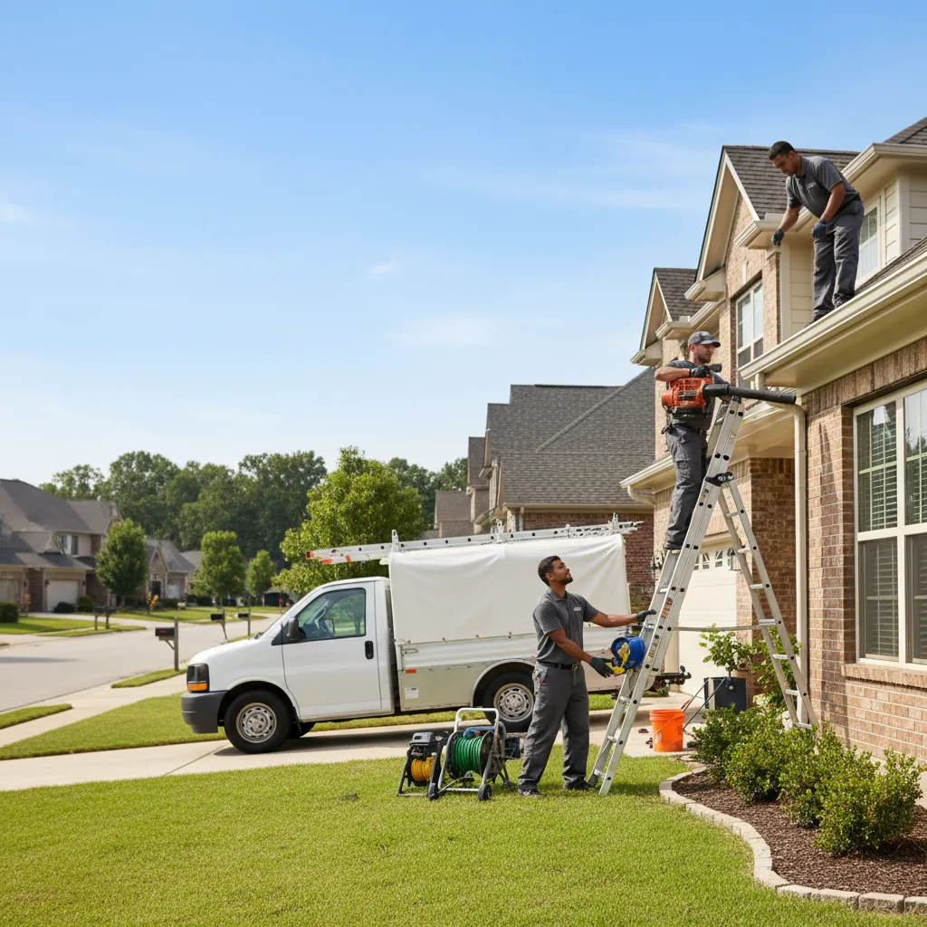 Home Gutter Service in Cashion, OK near me